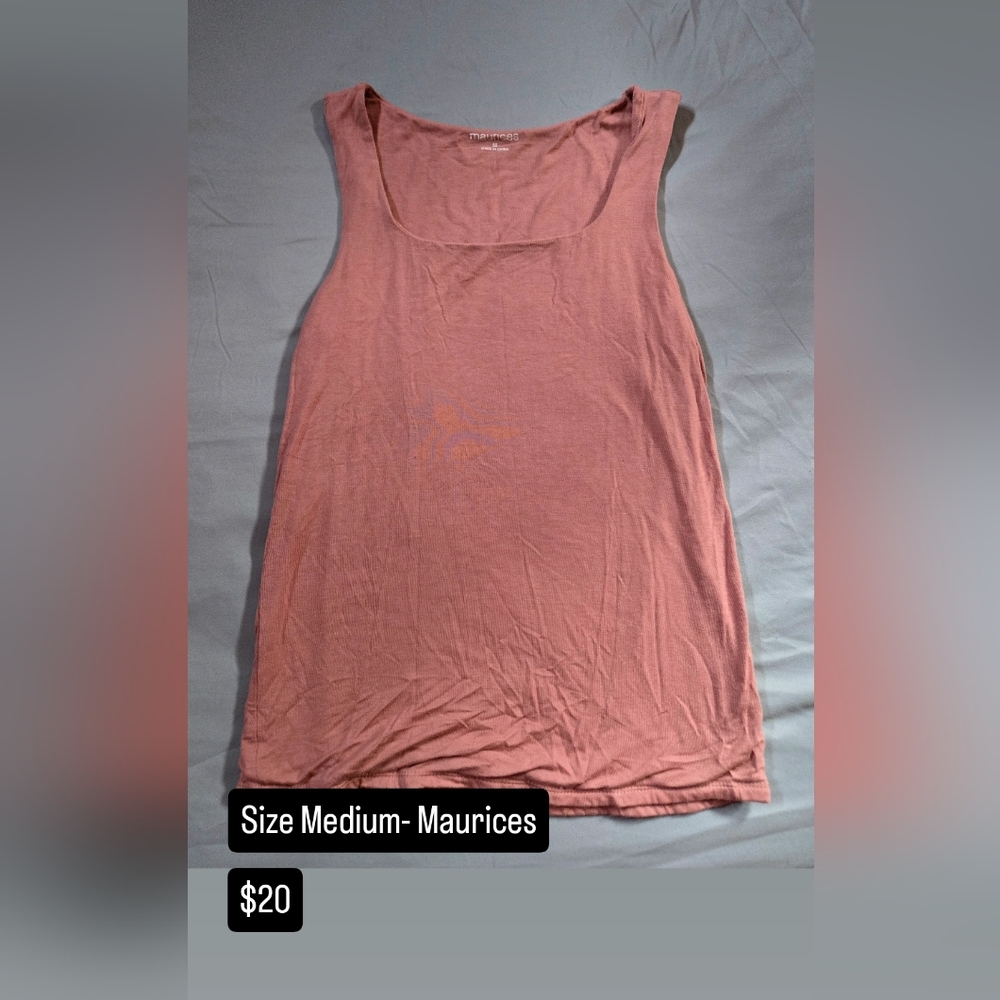 Maurices Women's Pink Tank Top